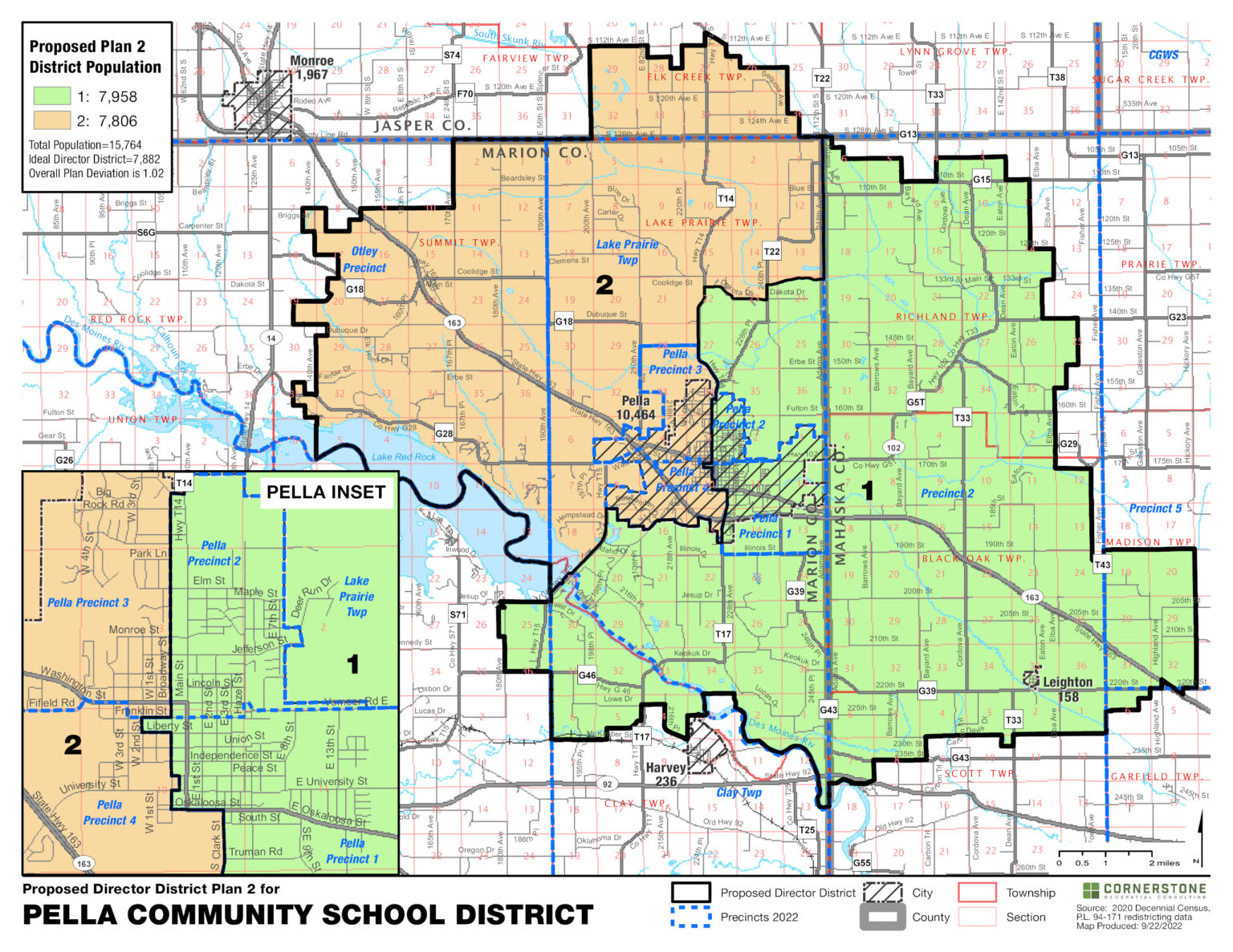 District Map - Pella Community Schools